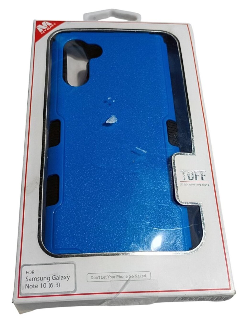 Mybat Tuff Hybrid Protector Cover Case Samsung Galaxy Note 10 6.3 Blue